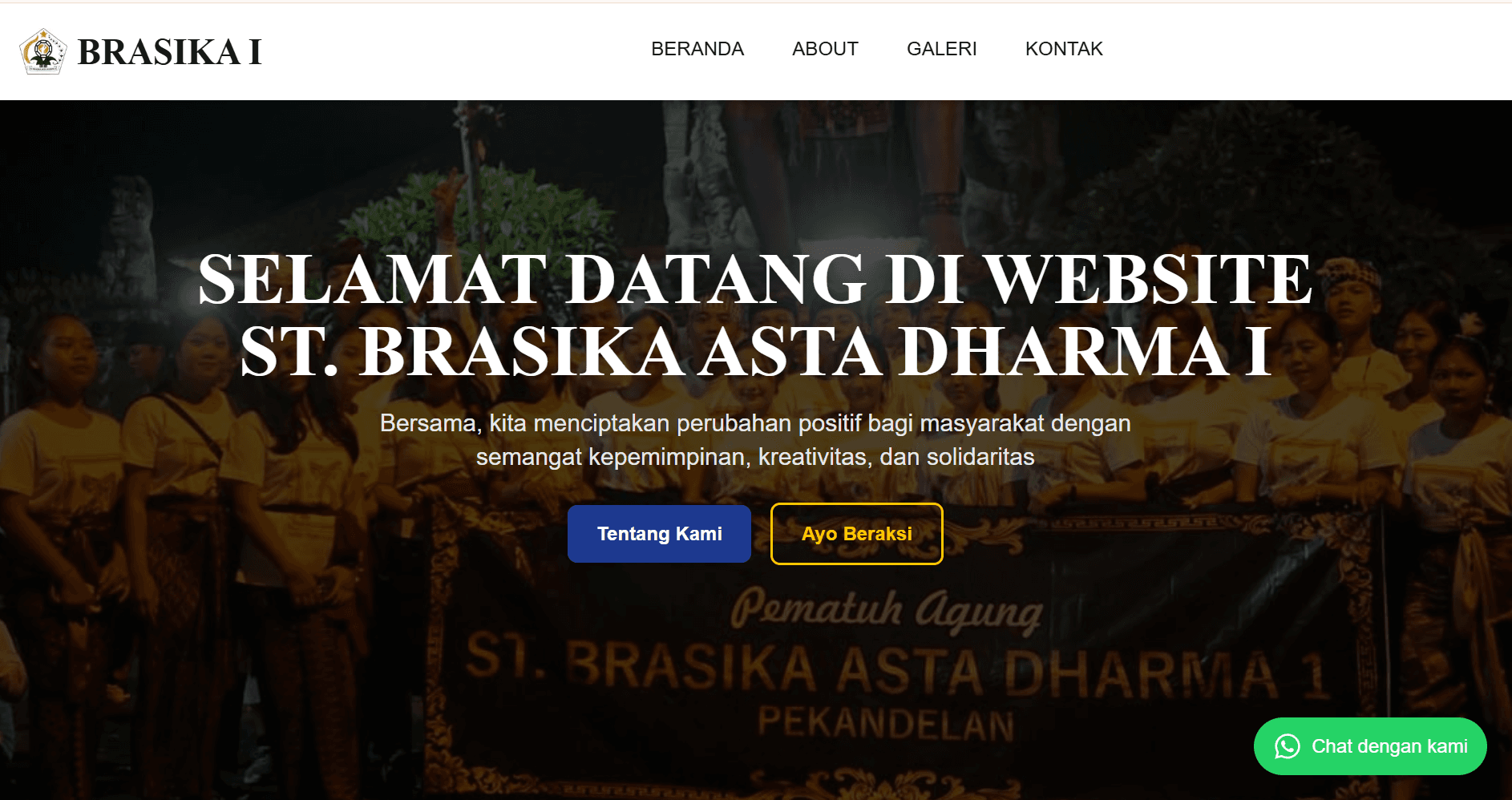 Website Brasika Asta Dharma 1
