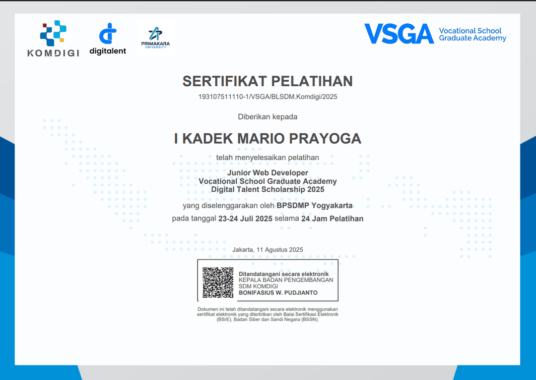 Junior Web Developer